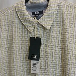 NWT Cutter & Buck button down collared shirt